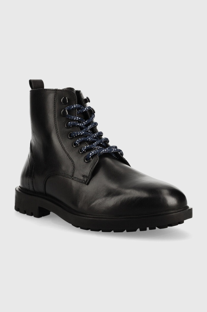 Sisley scarpe in pelle 8G9LSD010.700 nero AW22