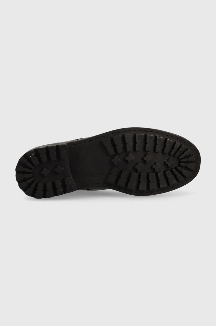 Sisley scarpe in pelle 8G9LSD010.700 nero