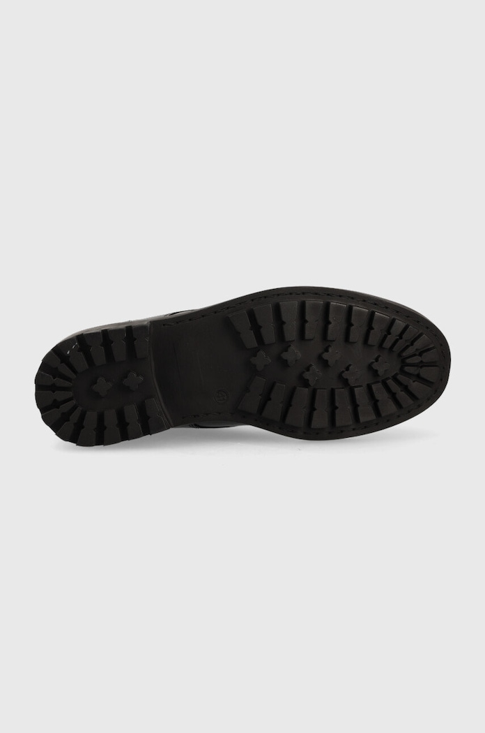 Sisley scarpe in pelle 8G9LSD010.700 nero