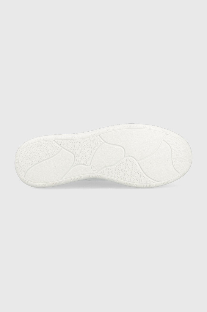 Guess sneakersy FM7SRN.LEA12.WHITE biały