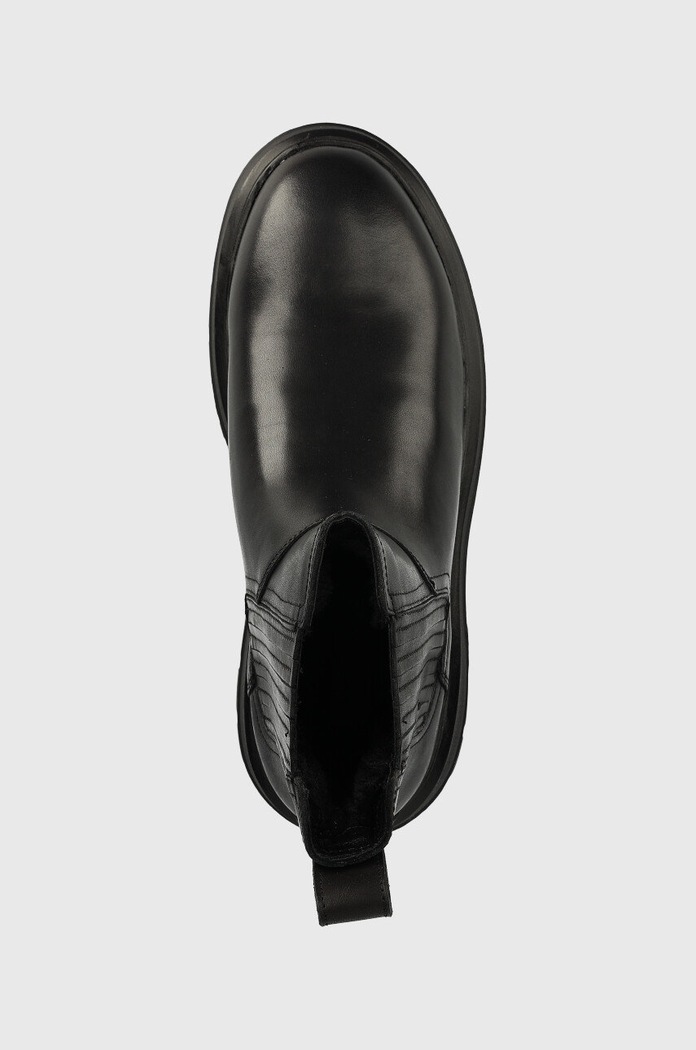 Kožené kotníkové boty Vagabond Shoemakers Jeff černá 5474.501.20