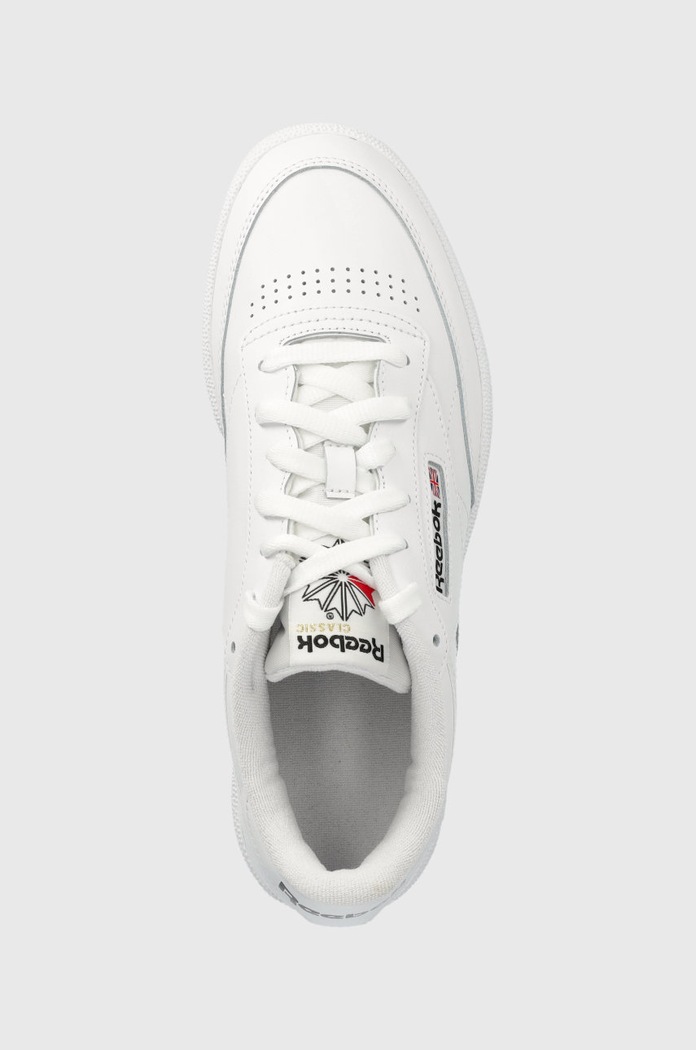 Reebok Classic sneakersy skórzane CLUB C 85 GZ1605 biały GZ1605.100009940
