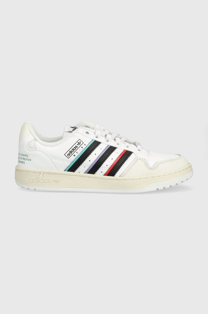 adidas Originals sneakersy NY 90 STRIPES tekstylny biały H03420