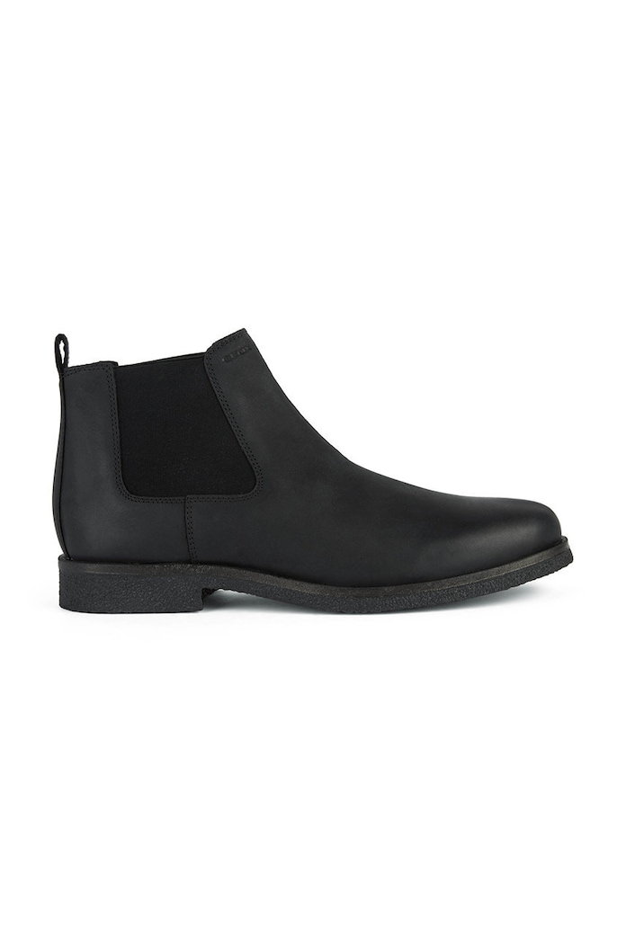Geox pantofi de piele intoarsa Uomo Claudio casual negru U2658A.000CL.C9999