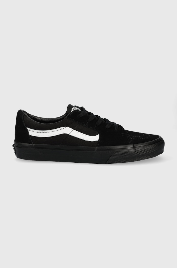 Vans tenisi Sk8-low piele întoarsă negru VN0A5KXDBZW1