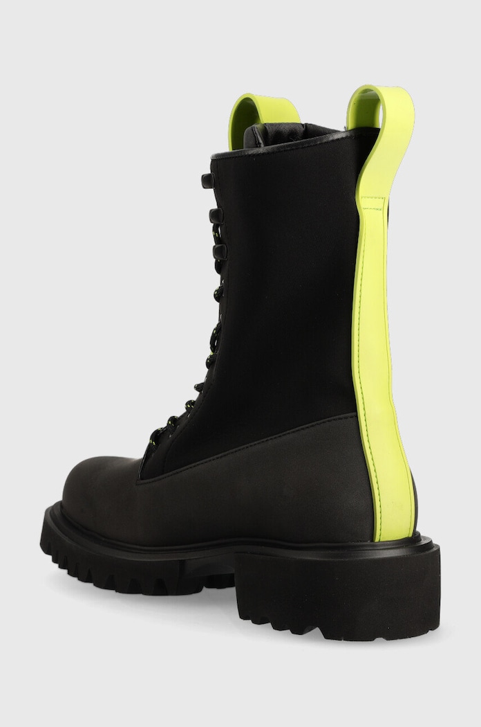Обувки Туристически обувки Palladium x Rains 22610 Show Combat Boot Neopren 22610.01 черен