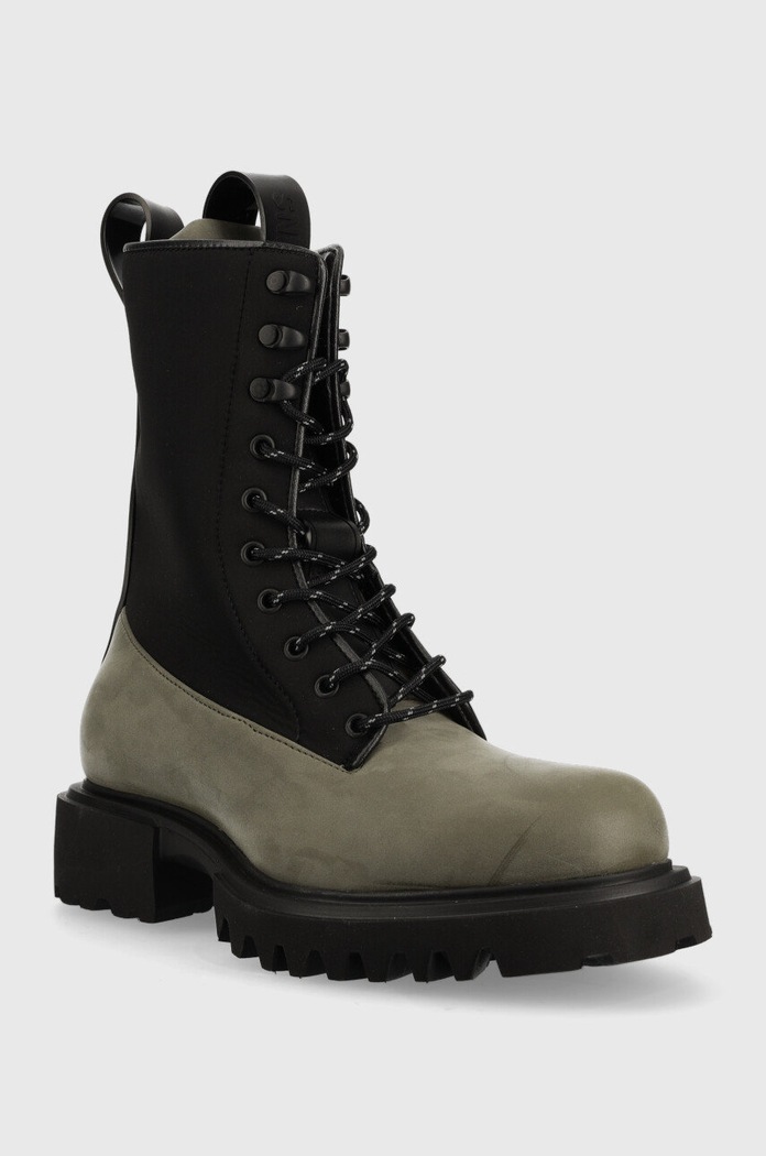 Rains trapery Palladium x Rains Show Combat Boot Neopren 22610 22610.65 czarny AW22