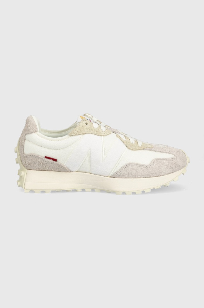 Tenisky New Balance semišová koža béžová MS327FG