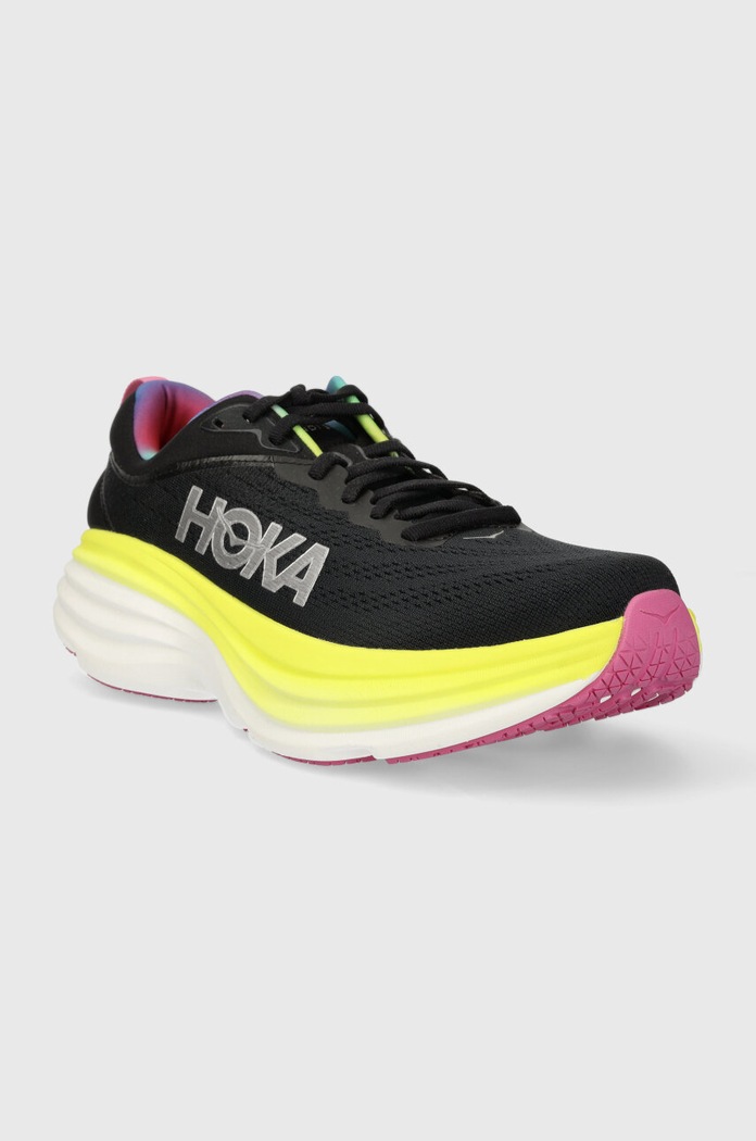 Hoka One One Bondi 8 Black Citrus 1123202 black AW24