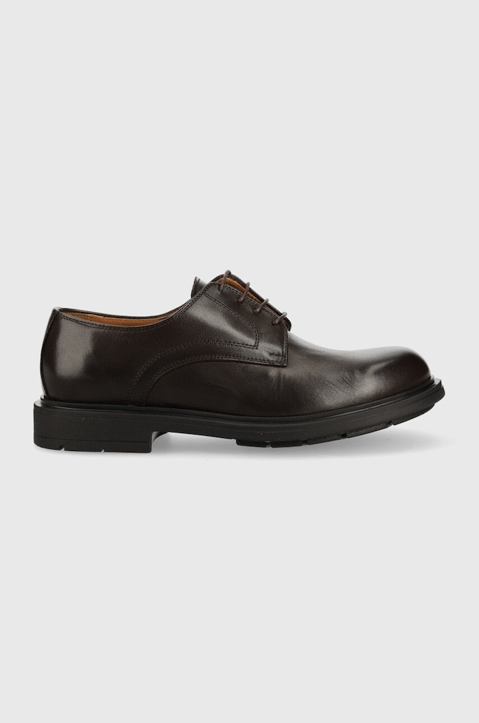 Liu Jo półbuty skórzane eleganckie brązowy M222P408DERBYSHOES.221