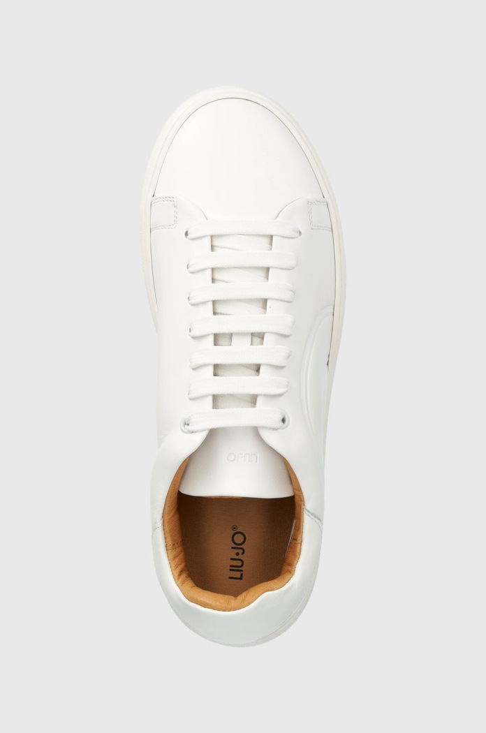 Liu Jo sneakersy skórzane biały M222P408SNEAKSMOOTH.100