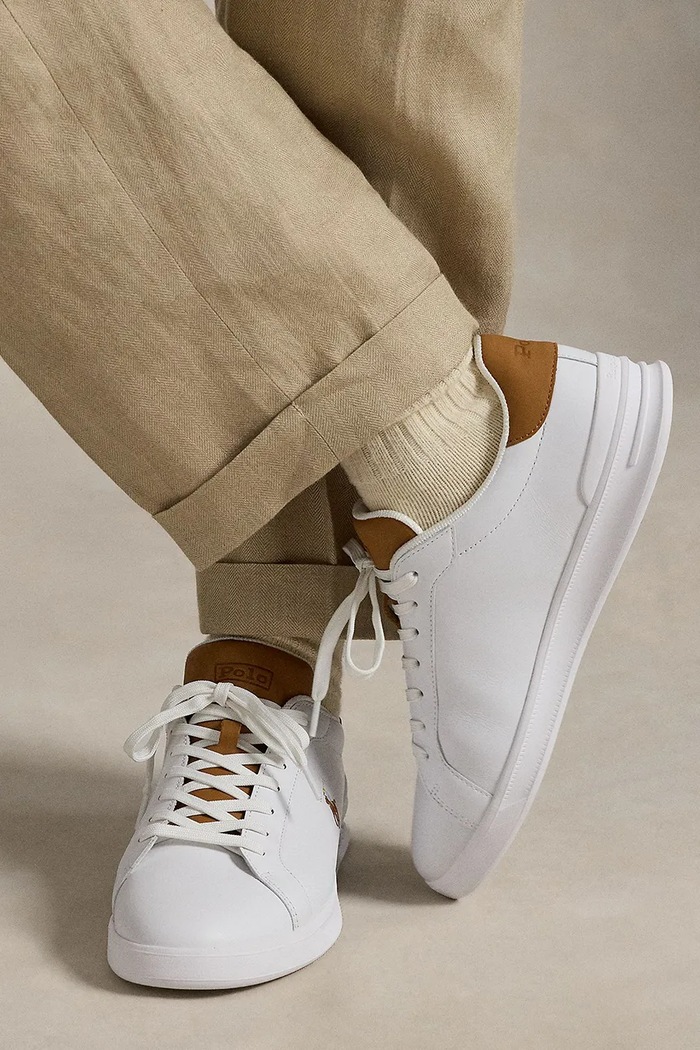 Polo Ralph Lauren sneakersy Hrt Ct II 809877598001.101 biały