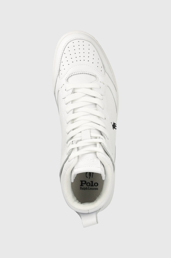 Polo Ralph Lauren sneakersy skórzane Polo Crt biały 809877680001.100
