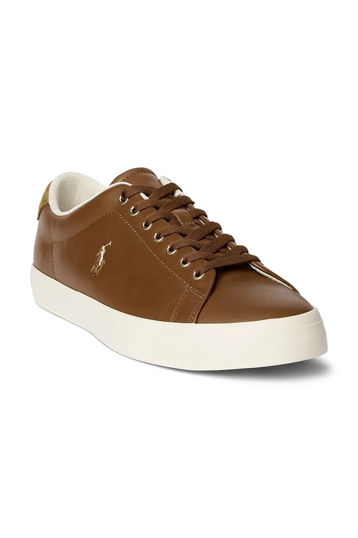 Polo Ralph Lauren sneakers din piele Longwood 816879935001.270 maro AW22