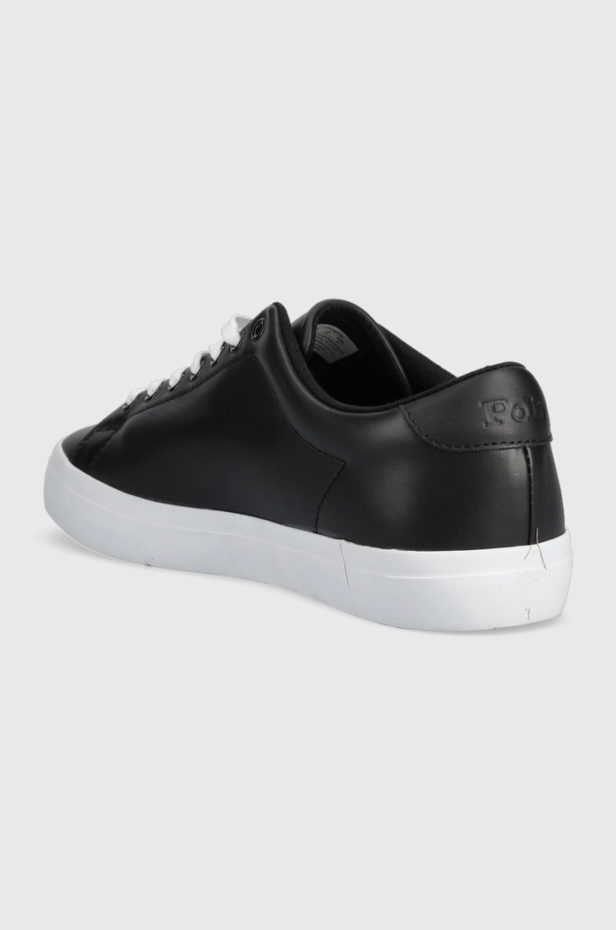 Obuwie Polo Ralph Lauren sneakersy skórzane Longwood 816884372001.001 czarny