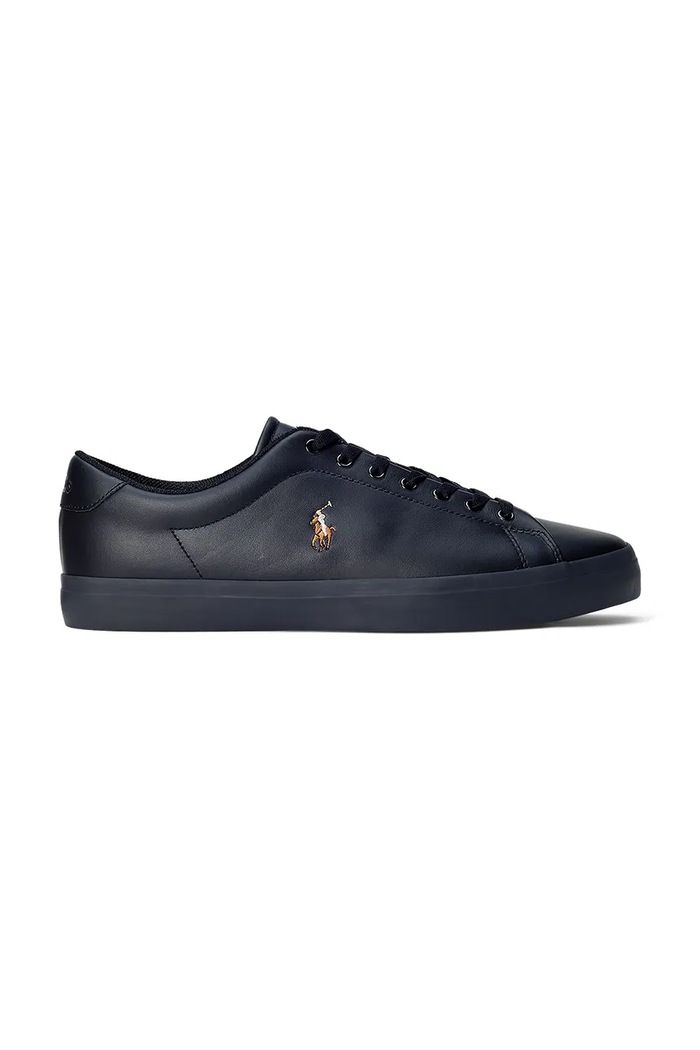 Kožené tenisky Polo Ralph Lauren Longwood čierna 816884372002.001