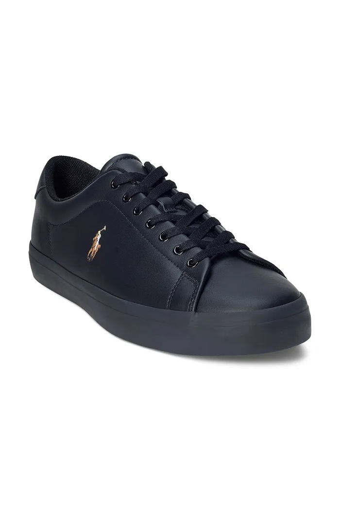 Kožené tenisky Polo Ralph Lauren Longwood 816884372002.001 čierna AW22