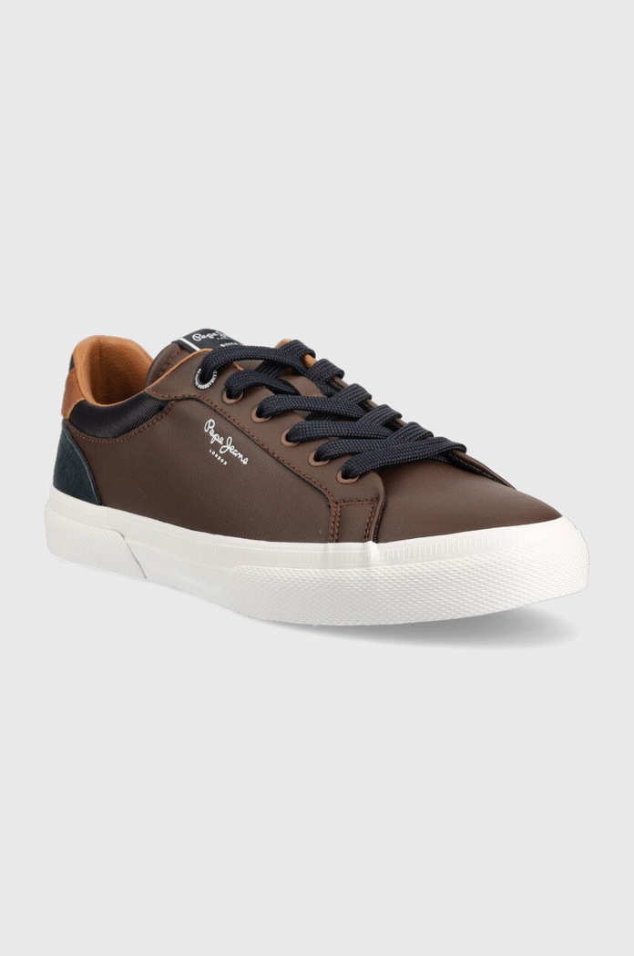 Sneakers Pepe Jeans Kenton Court 878 PMS30839.878 καφέ SS25