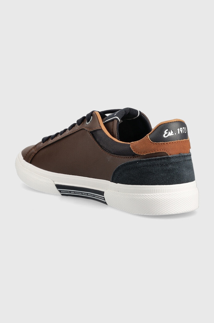 Παπούτσια Sneakers Pepe Jeans Kenton Court 878 PMS30839.878 καφέ