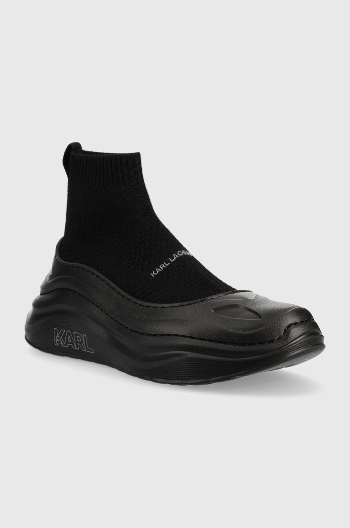 Karl Lagerfeld sneakers Chase Kc KL52730.W0X negru AW22