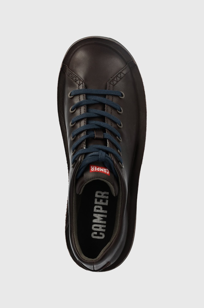 Δερμάτινα sneakers Camper Beetle καφέ 18648.023