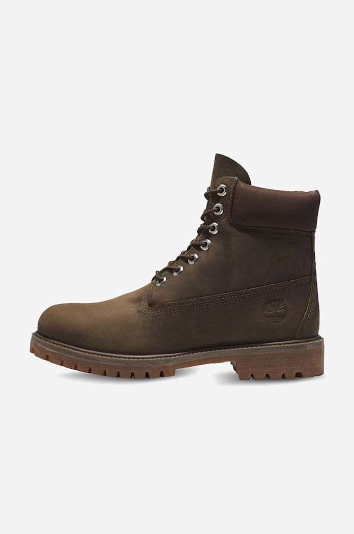 Obuwie Timberland trapery skórzane 6 Premium Boot A2AXH brązowy