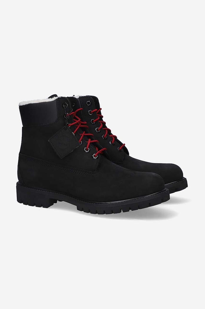 Timberland leather hiking boots 6 Premium Fur/Warm Lin A2EDY black