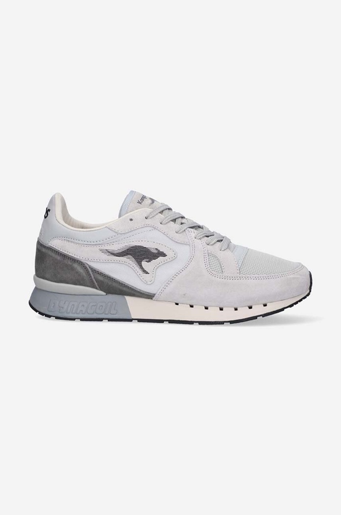 KangaROOS sneakers Coil R1 Og faux grain leather gray 472820002004