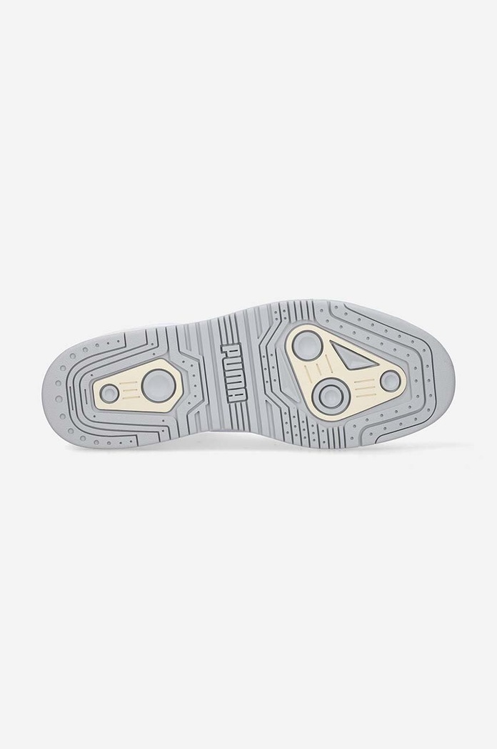 Kožené tenisky Puma Slipstream Lo Retro 384692.01 biela AW22