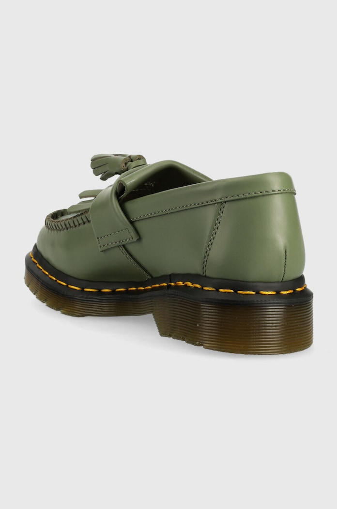 Obuwie Dr. Martens mokasyny skórzane Adrian YS DM27759384 zielony