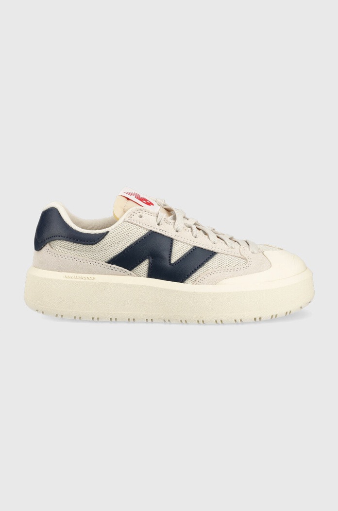 New Balance sneakers CT302RC piele întoarsă bej CT302RC