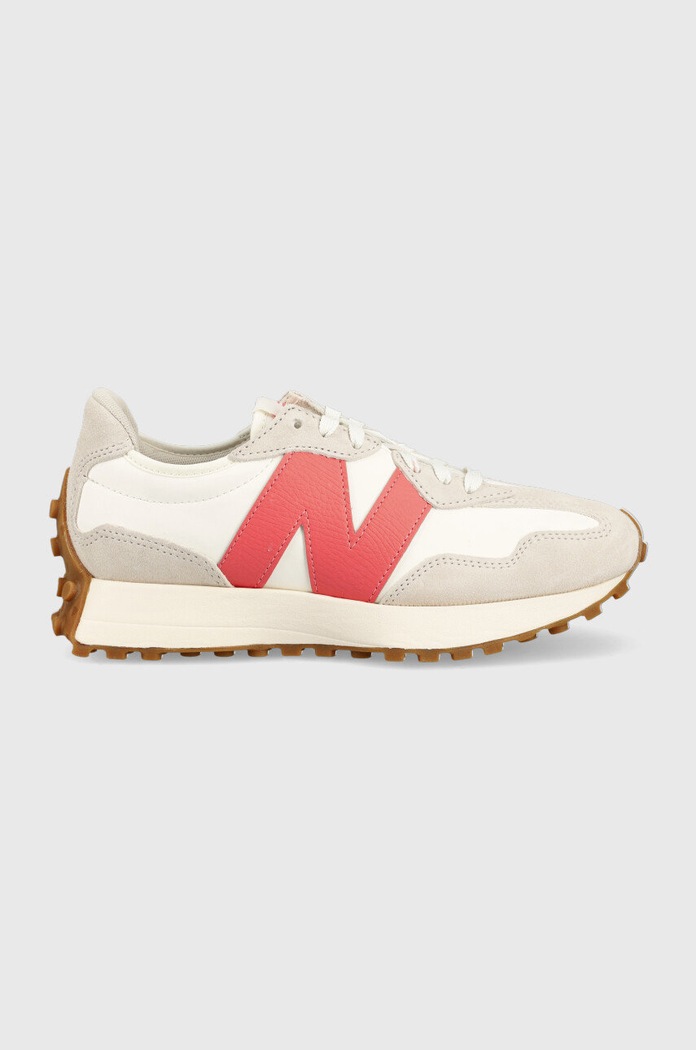 New Balance sportcipő velúr bőr szürke MS327ASM
