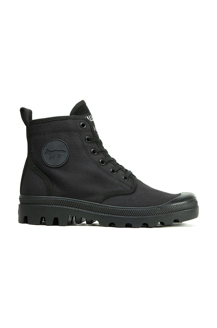 Sneakers Palladium Plbrousse X Kitsune Planet friendly μαύρο 78454.001.M
