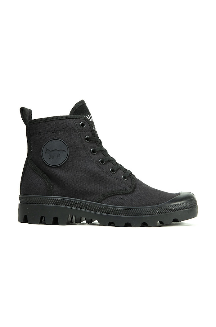 Sneakers Palladium Plbrousse X Kitsune Planet friendly μαύρο 78454.001.M