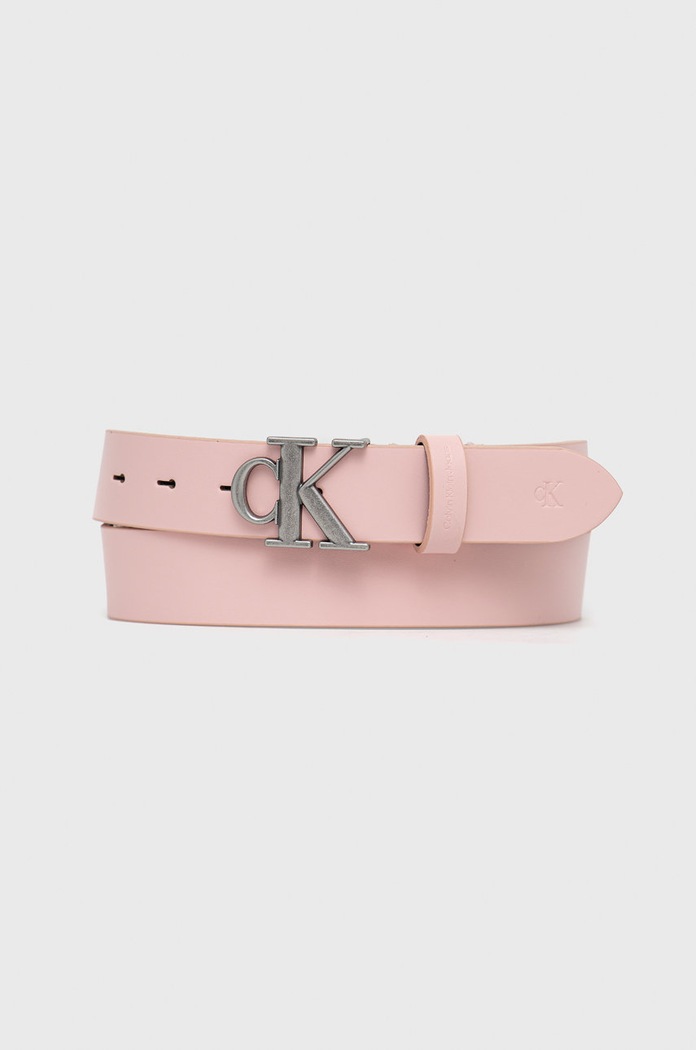 Calvin Klein Jeans pasek skórzany K60K609832.9BYY różowy K60K609832.9BYY