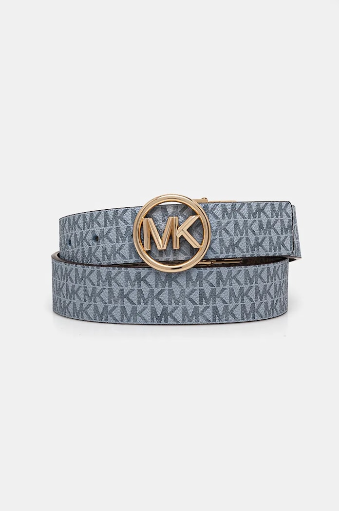 MICHAEL Michael Kors oboustranný pásek dámský z imitace kůže modrá 551342