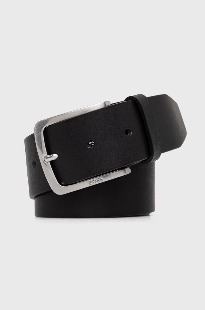 BOSS curea pentru bărbați din piele Jor-V_Sz40 negru 50471321