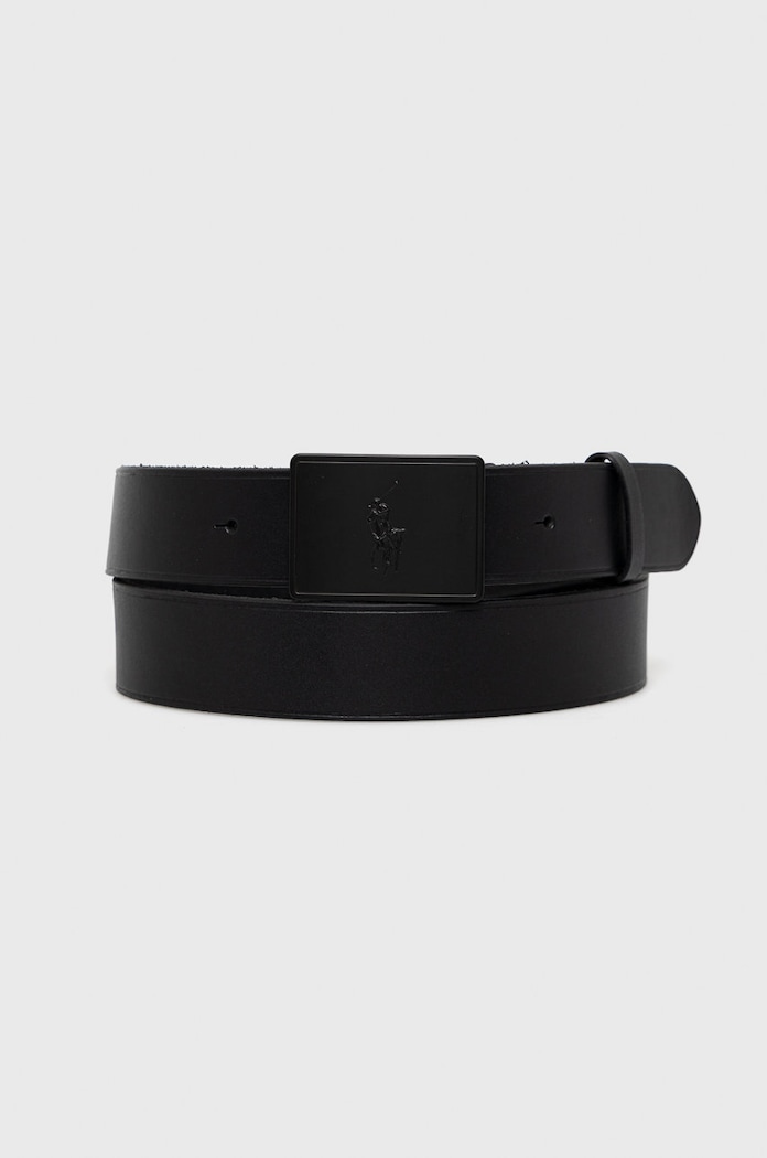 Polo Ralph Lauren curea de piele negru 405691693005