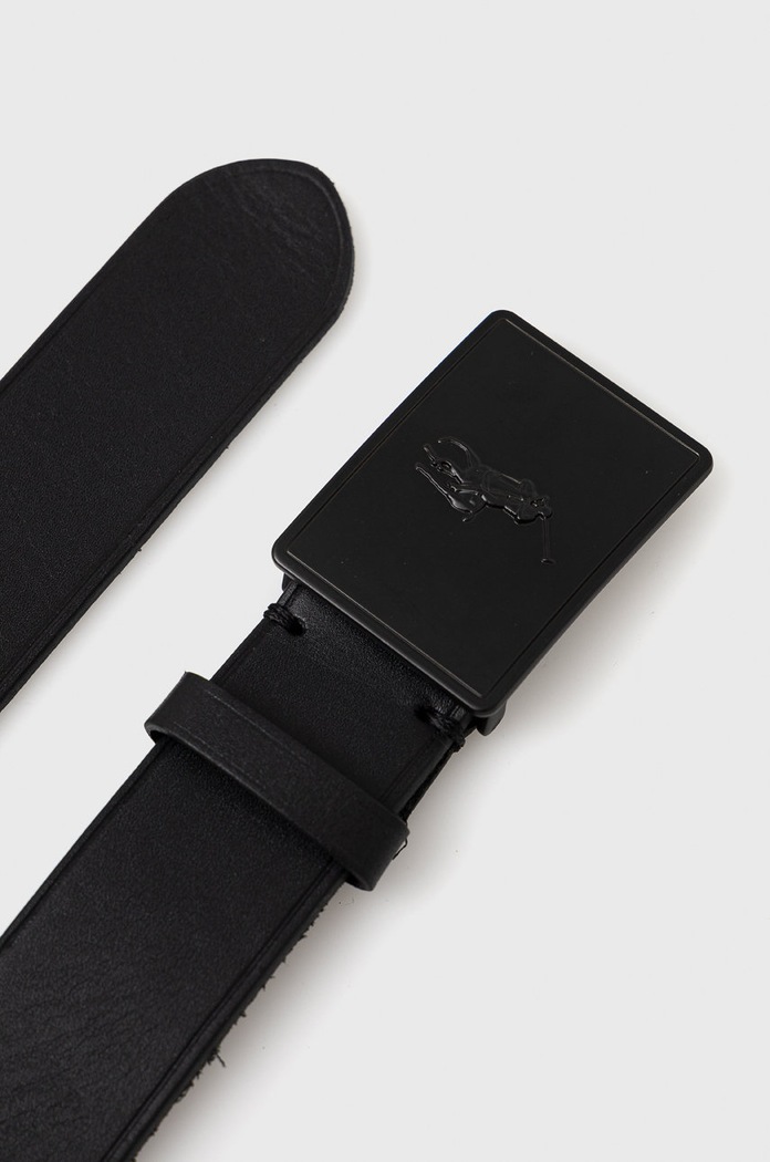 Polo Ralph Lauren curea de piele 405691693005 negru AW23
