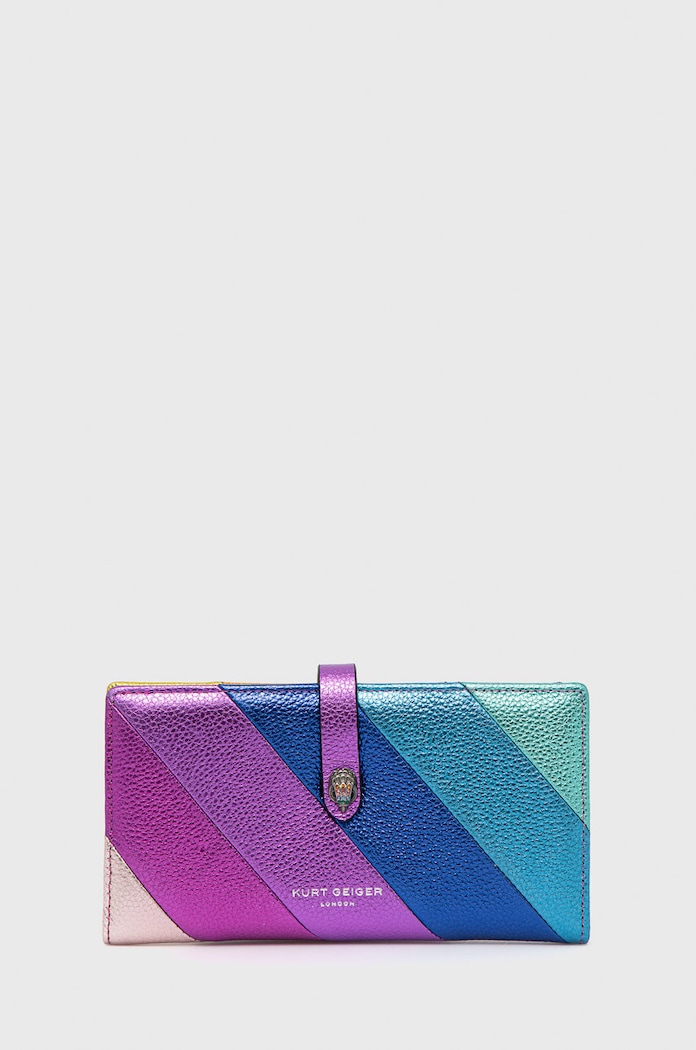 Kurt Geiger London portfel skórzany skóra licowa multicolor 250969109