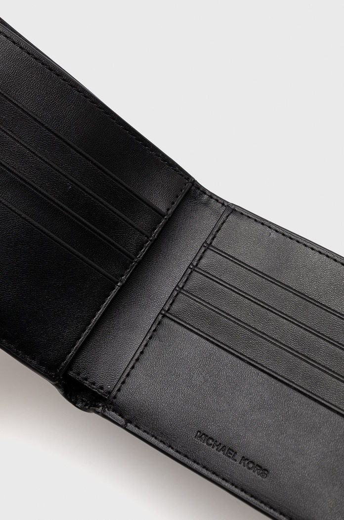 Δερμάτινο πορτοφόλι Michael Kors μαύρο 39S0LHDF1L
