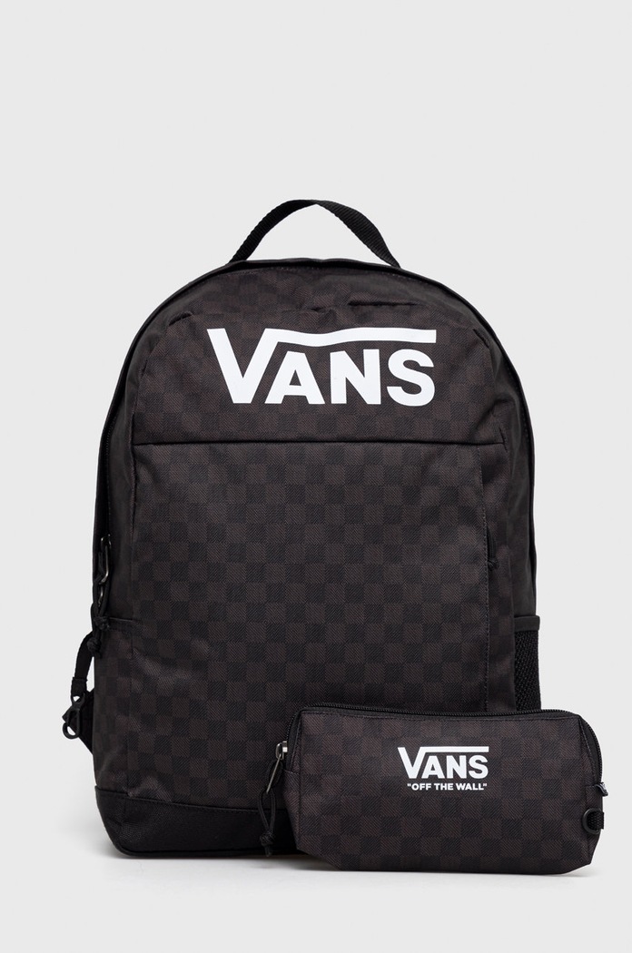 Детска раница Vans текстилен черен VN0A5FOKBA51