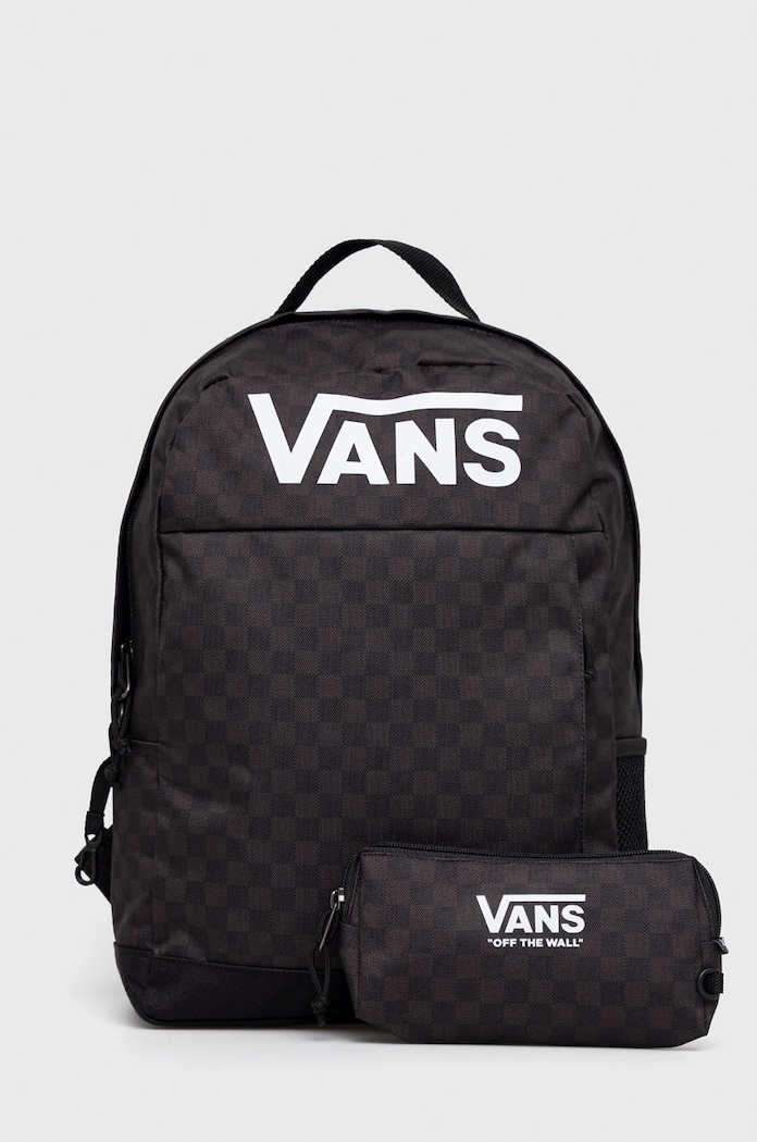 Детска раница Vans текстилен черен VN0A5FOKBA51