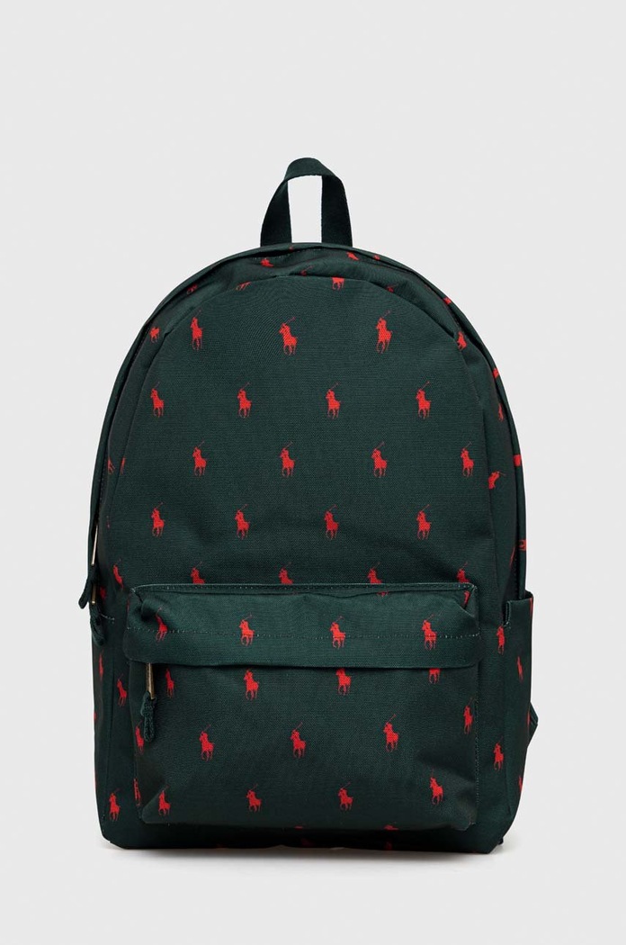 Σακίδιο πλάτης Polo Ralph Lauren υφασμάτινο πράσινο 9AR048