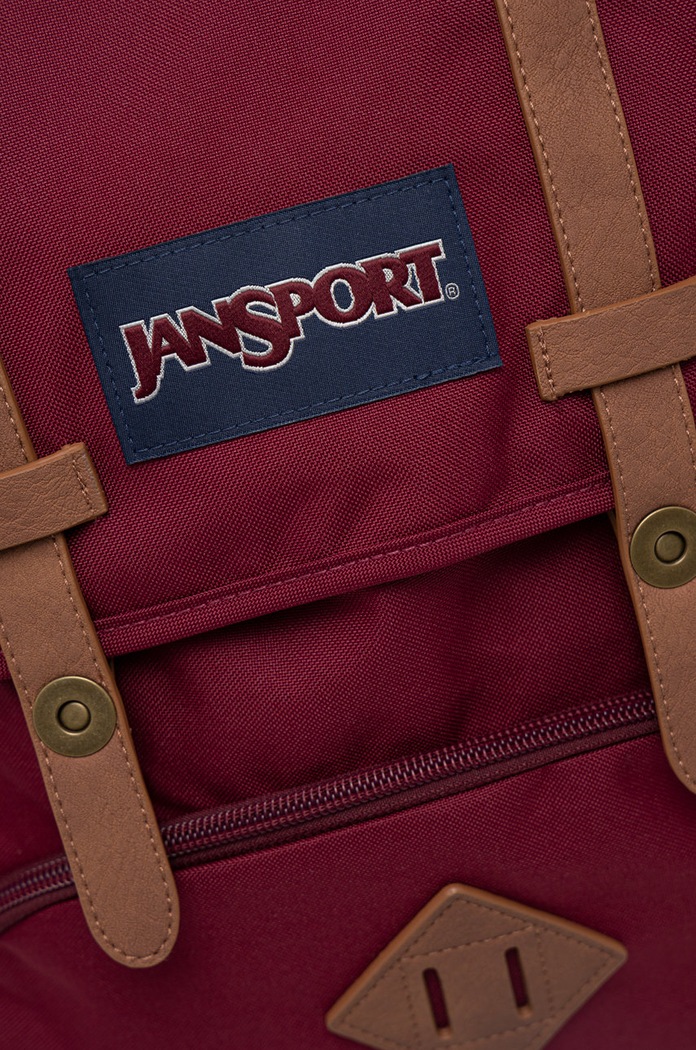 Akcesoria Jansport plecak EK0A5BBWN621 bordowy