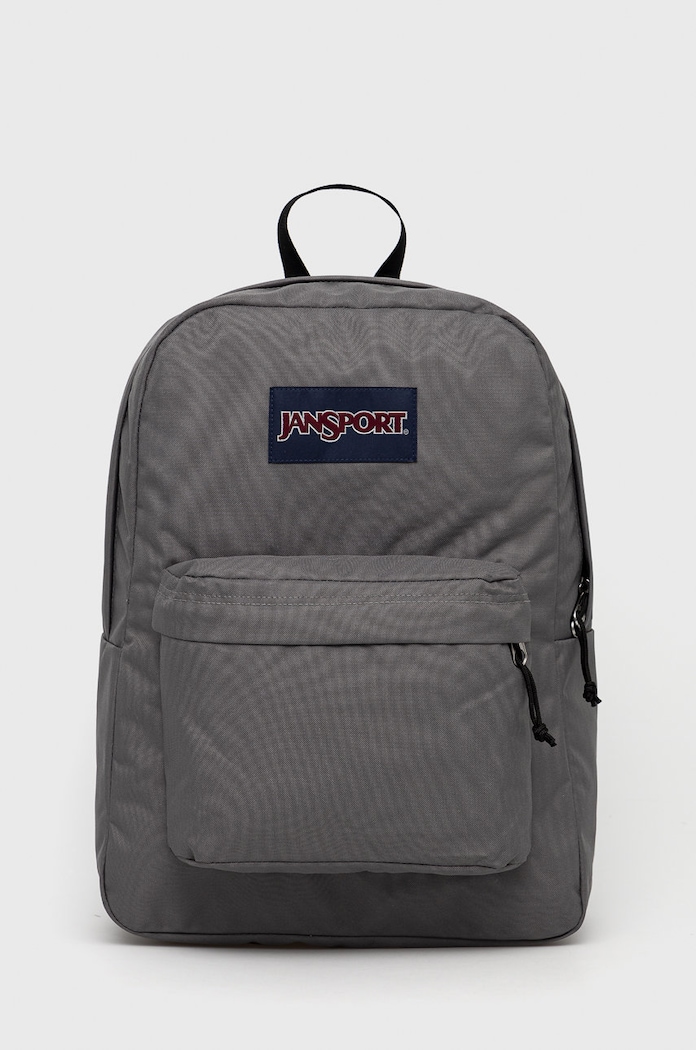 Ruksak Jansport jednofarebný sivá EK0A5BAGN601