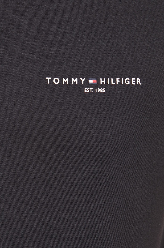 Bavlnené polo tričko Tommy Hilfiger MW0MW28792.9BYY čierna