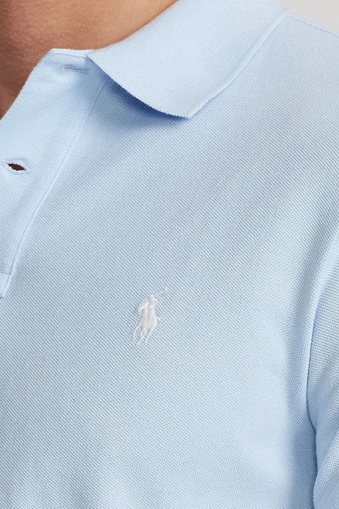 Polo Ralph Lauren polo pentru bărbați din bumbac albastru 710795080016