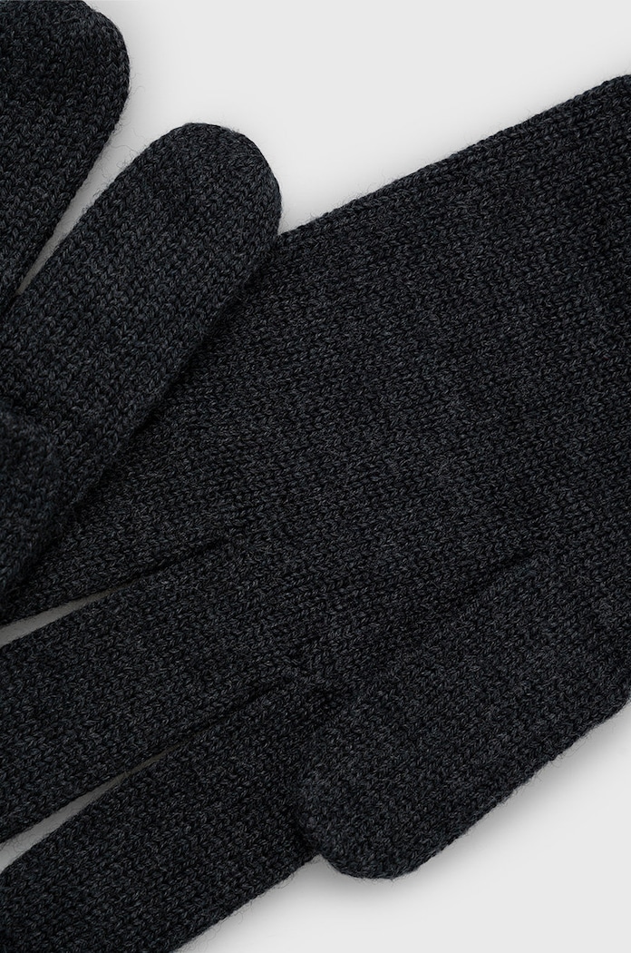 Μάλλινα γάντια Polo Ralph Lauren 710886135004 γκρί AW25