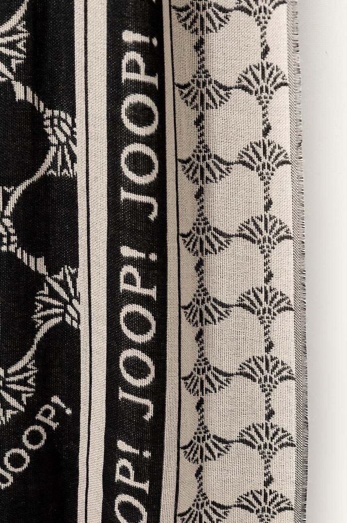 Μεγάλο κασκόλ Joop! 30030063 μαύρο SS26